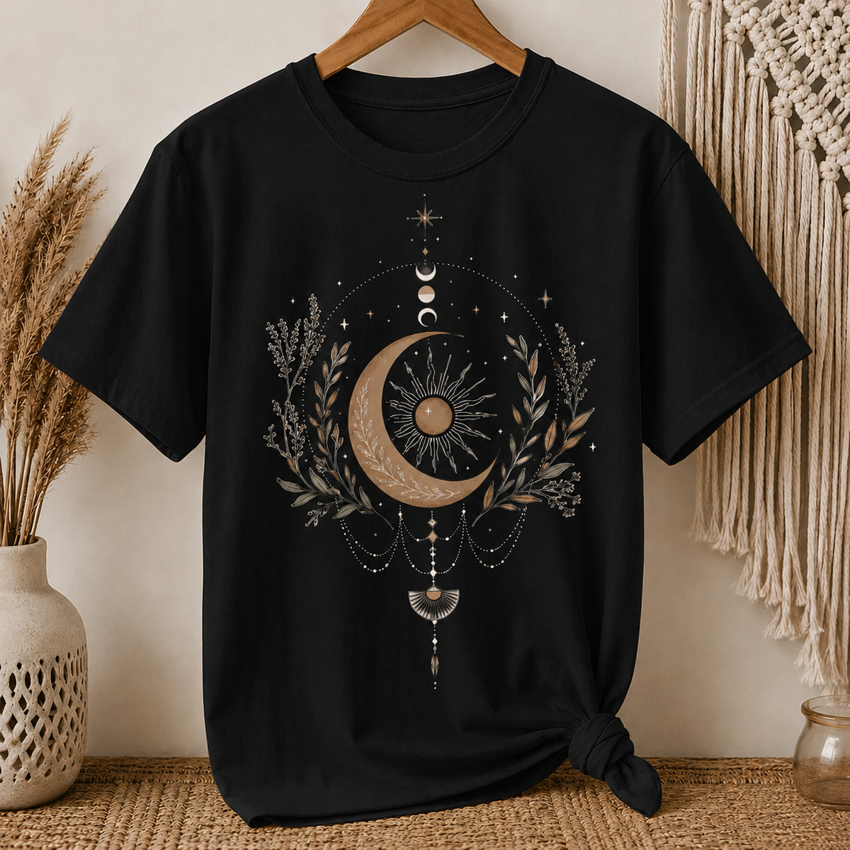 Mondzauber Shirt – Boho Spirit