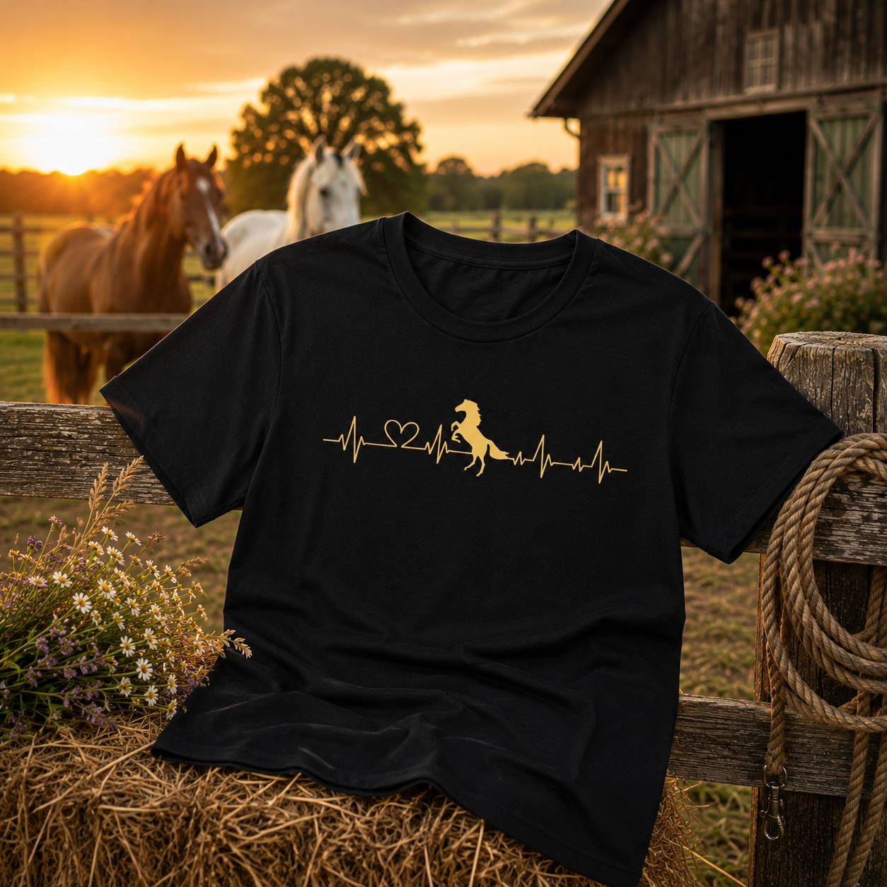 T-Shirt - Pferdeliebe