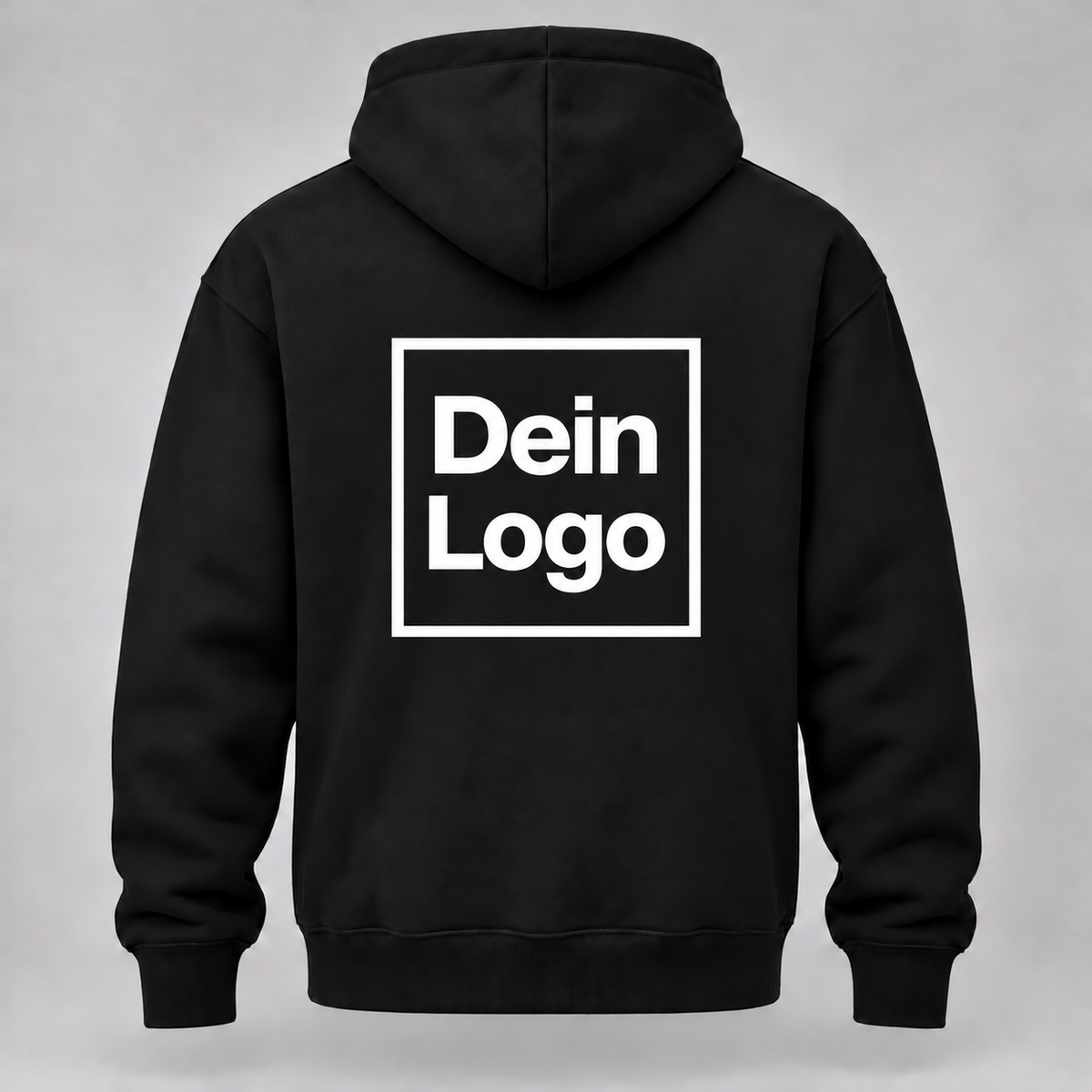 Personalisierter Hoodie mit eigenem Logo