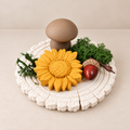 Herbstliches Deko-Set „Sonnenblume & Pilz“