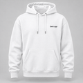 Personalisierter Hoodie – Weiß – Vorderseite