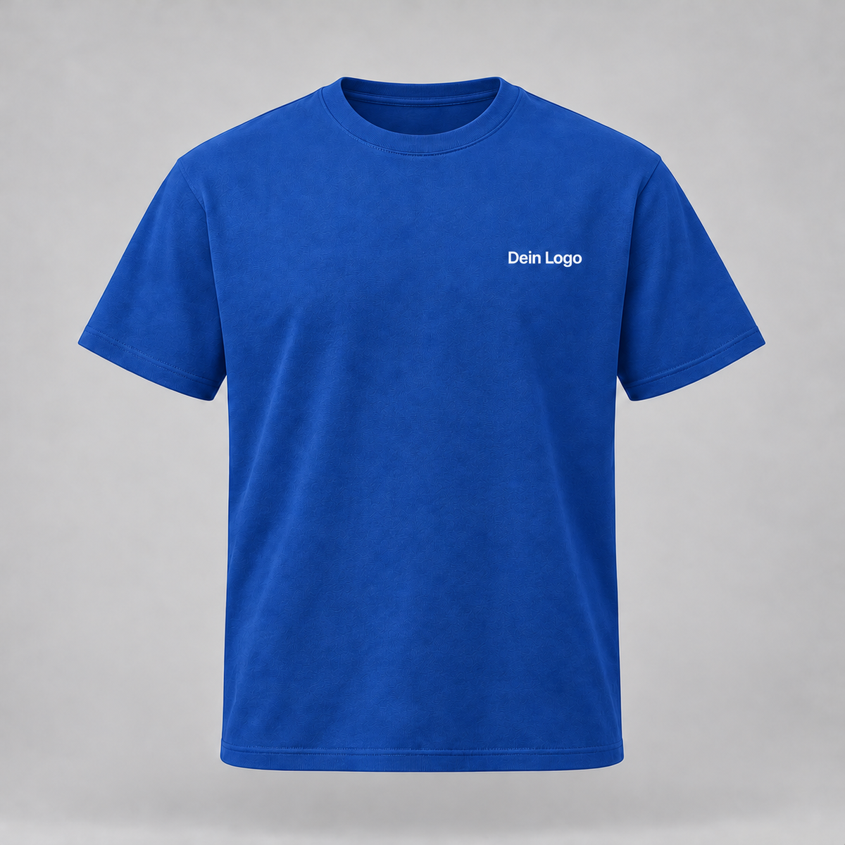Personalisiertes T-Shirt – Blau – Vorderseite