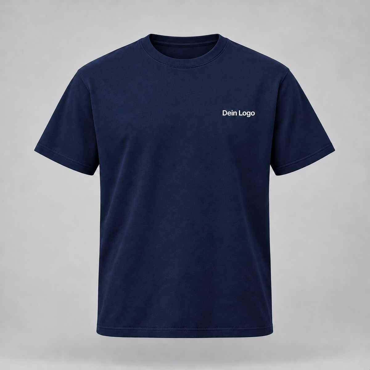 Personalisiertes T-Shirt – Marineblau – Vorderseite