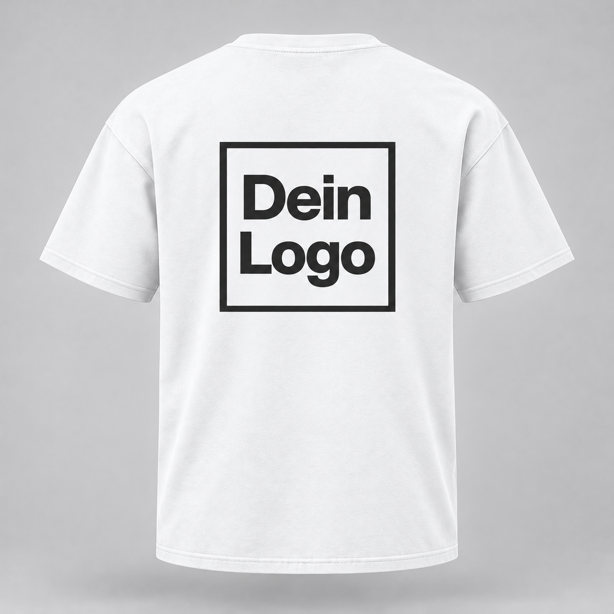 Personalisiertes T-Shirt – Weiß – Rückseite